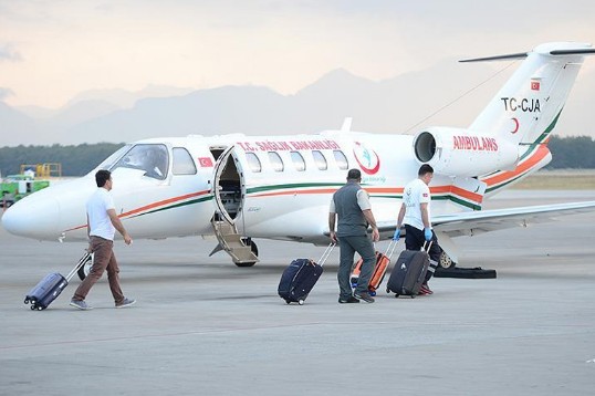 Bakan Koca açıkladı: 'Yılın 5 ayında 1401 hasta hava yoluyla hastanelere taşındı'